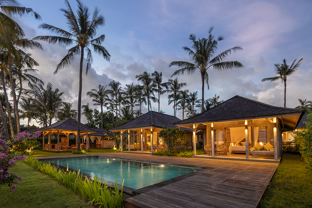 Beach Front Sunrise Two-Bedroom Pool Villa