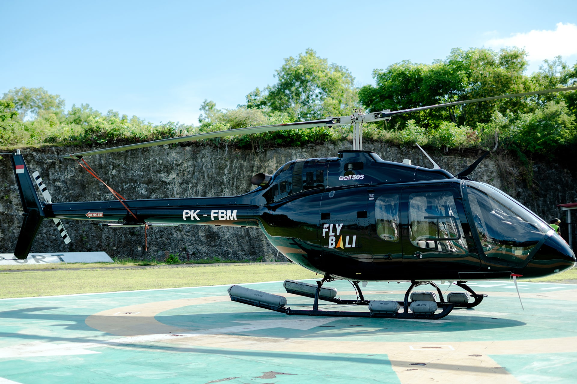 A Seamless Journey by Helicopter